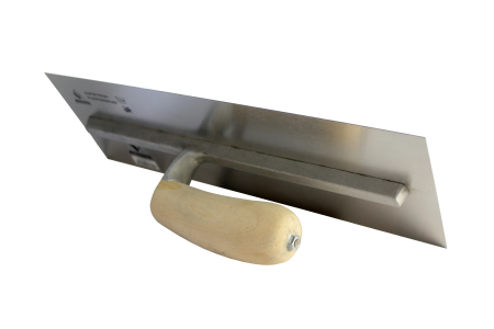 Гладилка штукатурная прямая VTB, деревянная ручка, 355 х 120 мм